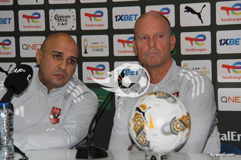 LC : Point de presse Espérance de Tunis et Al Ahly