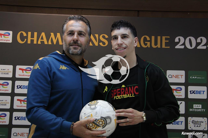 LC : Point de presse Espérance de Tunis et Al Ahly