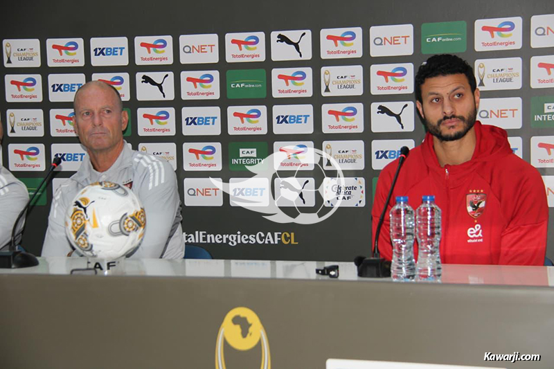 LC : Point de presse Espérance de Tunis et Al Ahly