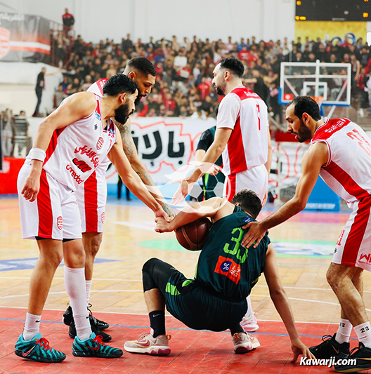 Basket-Ball : Demie 2 Super Play-off Club Africain-JS Kairouanaise 72-68