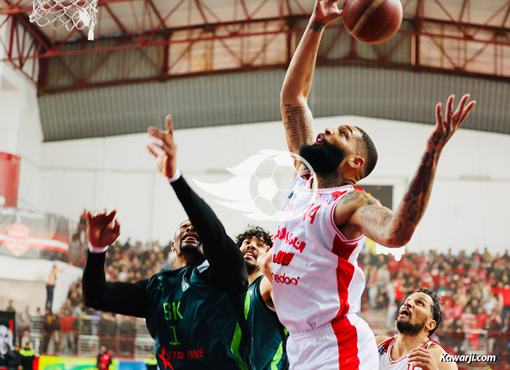 Basket-Ball : Demie 2 Super Play-off Club Africain-JS Kairouanaise 72-68