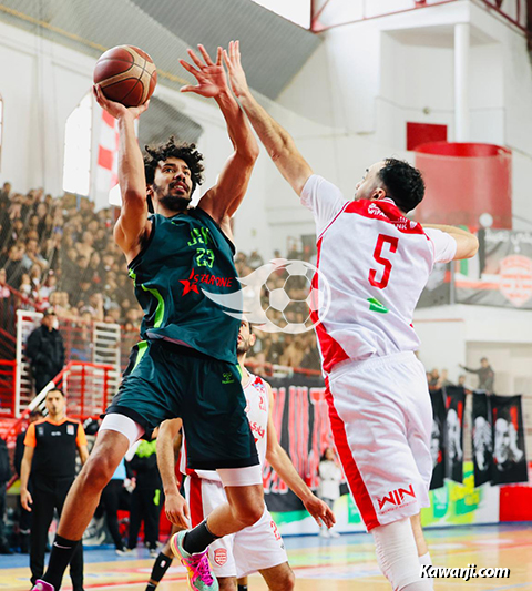 Basket-Ball : Demie 2 Super Play-off Club Africain-JS Kairouanaise 72-68