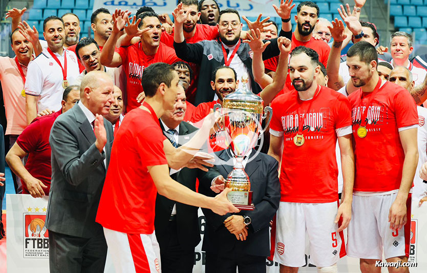 Basket-ball : Finale Coupe de Tunisie Club Africain - US Monastirienne 67-50