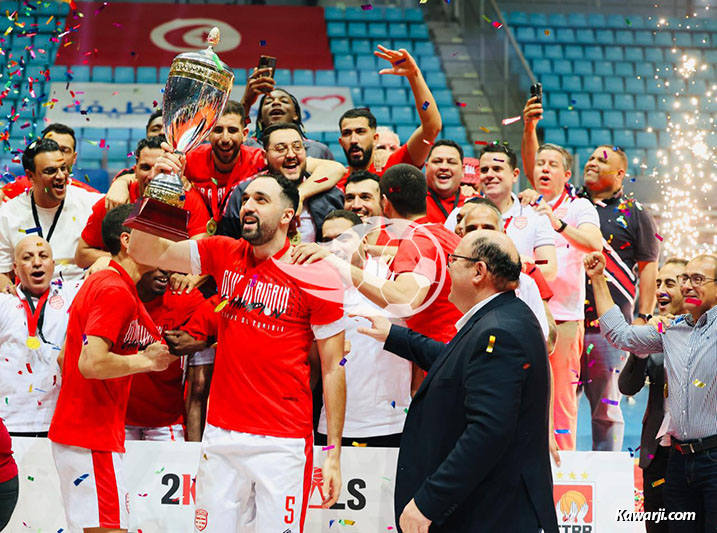 Basket-ball : Finale Coupe de Tunisie Club Africain - US Monastirienne 67-50