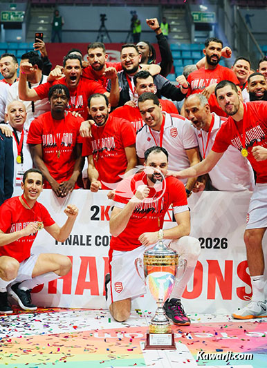 Basket-ball : Finale Coupe de Tunisie Club Africain - US Monastirienne 67-50
