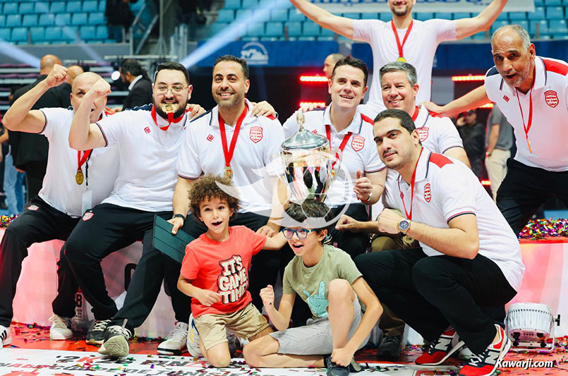Basket-ball : Finale Coupe de Tunisie Club Africain - US Monastirienne 67-50