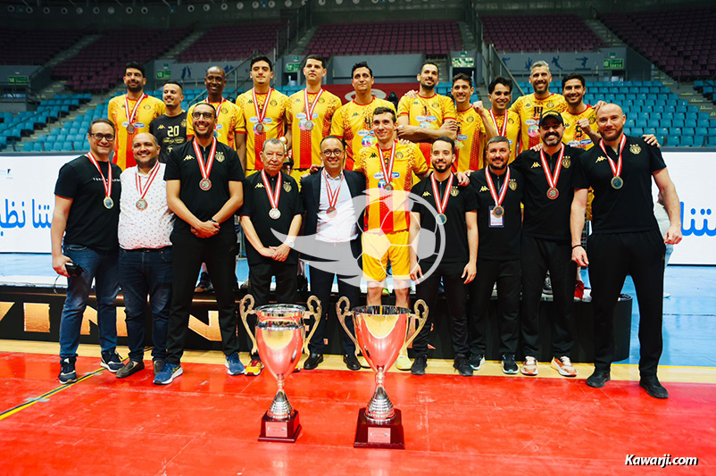Volley-ball : Finale Coupe de Tunisie Espérance de Tunis - Etoile du Sahel 3-0
