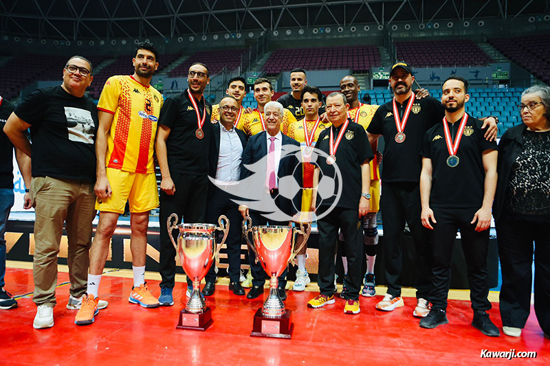 Volley-ball : Finale Coupe de Tunisie Espérance de Tunis - Etoile du Sahel 3-0