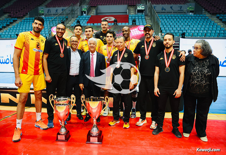 Volley-ball : Finale Coupe de Tunisie Espérance de Tunis - Etoile du Sahel 3-0