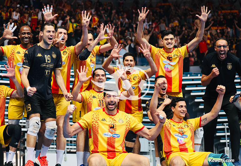 Volley-ball : Finale Coupe de Tunisie Espérance de Tunis - Etoile du Sahel 3-0