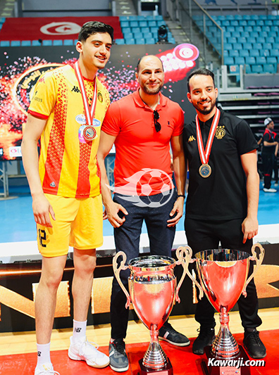 Volley-ball : Finale Coupe de Tunisie Espérance de Tunis - Etoile du Sahel 3-0