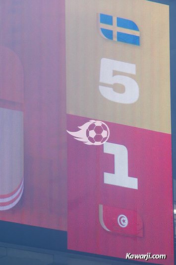 CM 2026 : Tunisie - Suède 1-5