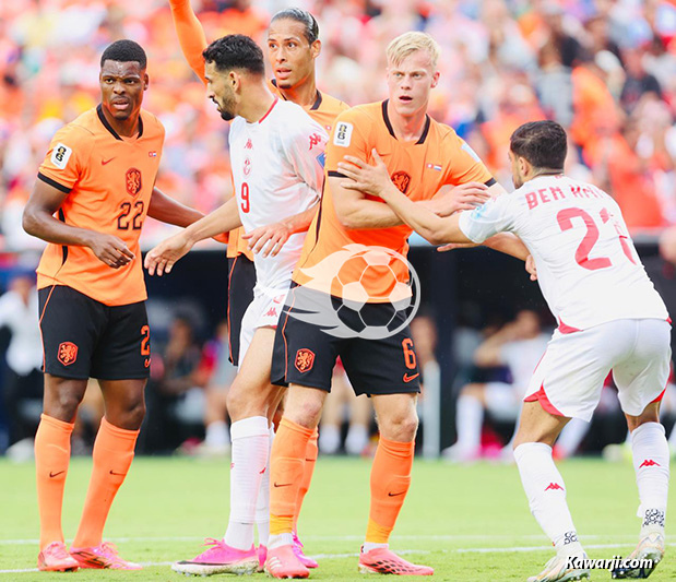 CM 2026 : Tunisie - Pays-Bas 1-3
