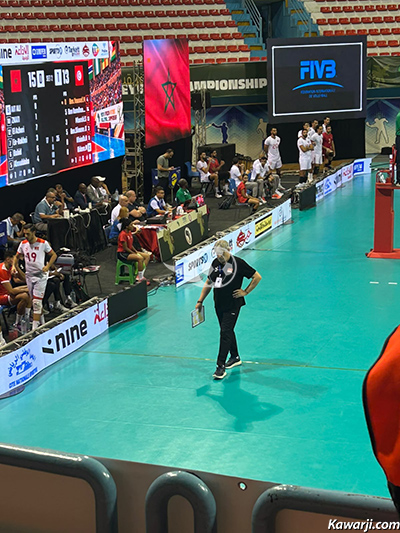 Volley-ball : Demi-finale CAN Tunisie - Maroc 3-1