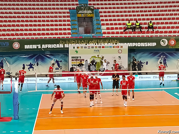 Volley-ball : Demi-finale CAN Tunisie - Maroc 3-1
