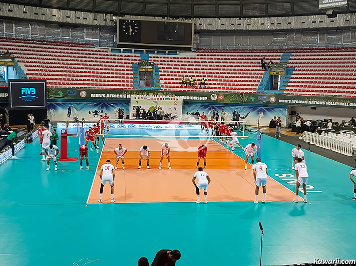 Volley-ball : Demi-finale CAN Tunisie - Maroc 3-1