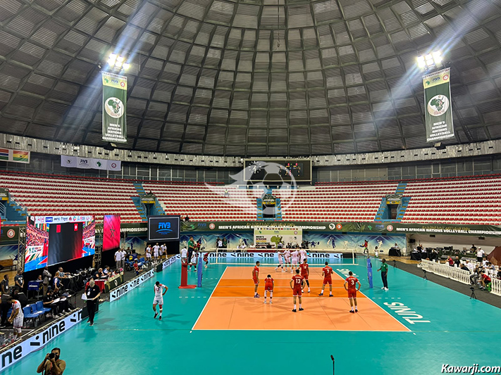 Volley-ball : Demi-finale CAN Tunisie - Maroc 3-1