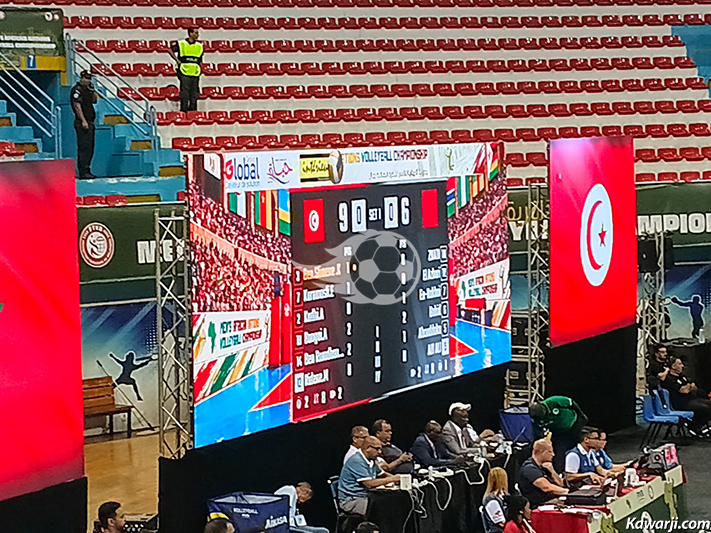 Volley-ball : Demi-finale CAN Tunisie - Maroc 3-1