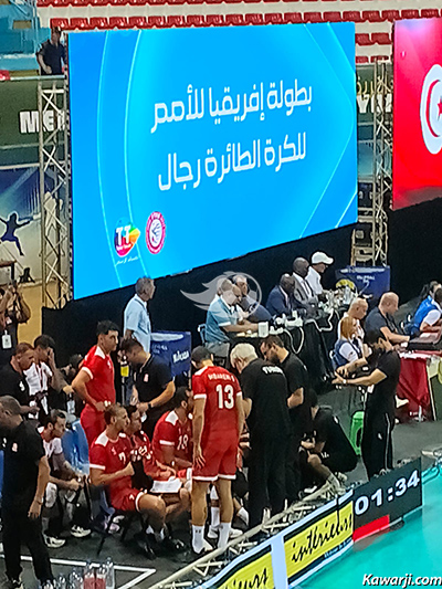 Volley-ball : Demi-finale CAN Tunisie - Maroc 3-1