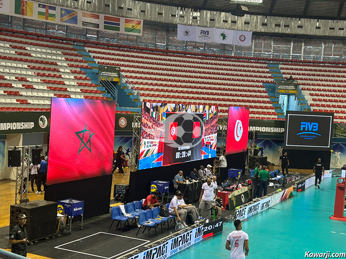 Volley-ball : Demi-finale CAN Tunisie - Maroc 3-1