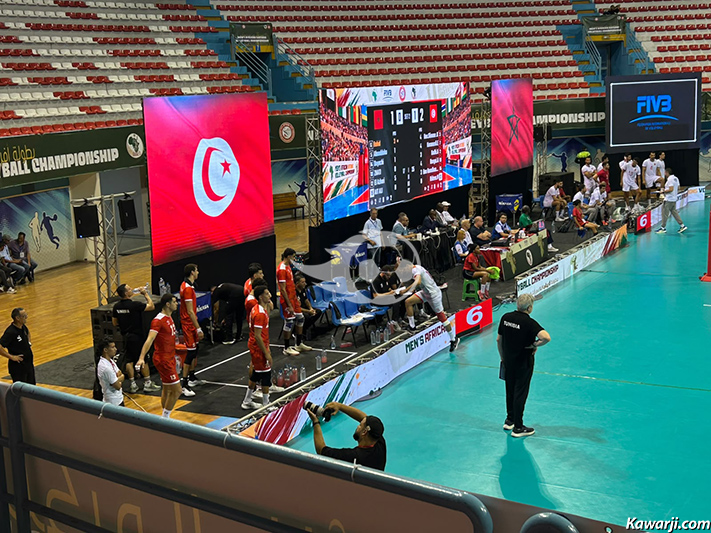 Volley-ball : Demi-finale CAN Tunisie - Maroc 3-1