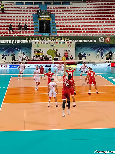 Volley-ball : Demi-finale CAN Tunisie - Maroc 3-1