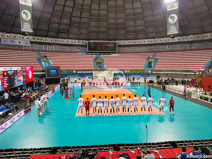 Volley-ball : Demi-finale CAN Tunisie - Maroc 3-1