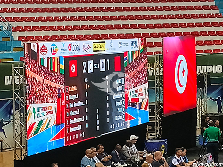 Volley-ball : Demi-finale CAN Tunisie - Maroc 3-1