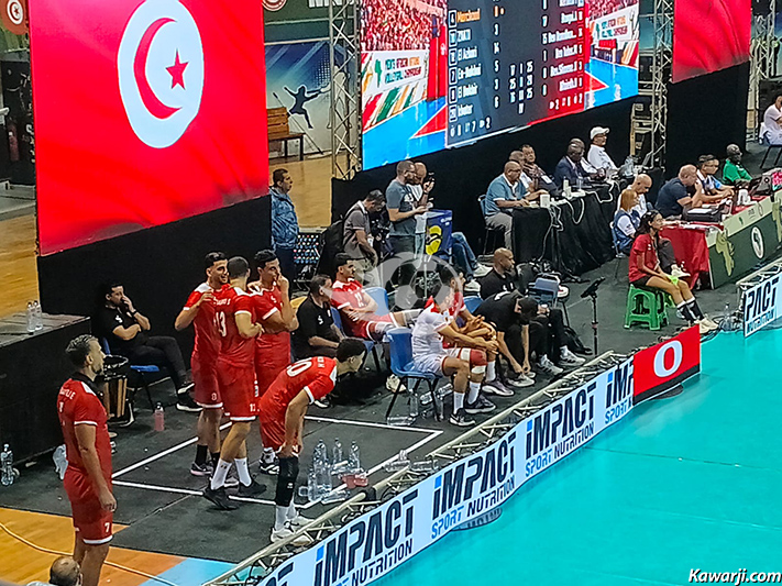 Volley-ball : Demi-finale CAN Tunisie - Maroc 3-1