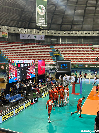 Volley-ball : Demi-finale CAN Tunisie - Maroc 3-1