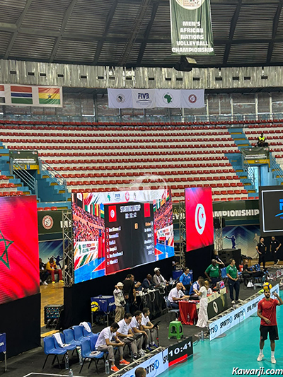 Volley-ball : Demi-finale CAN Tunisie - Maroc 3-1