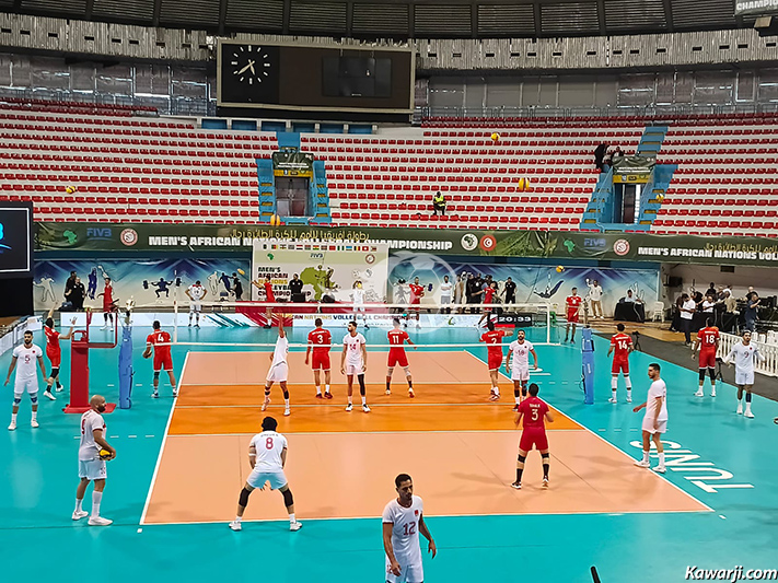 Volley-ball : Demi-finale CAN Tunisie - Maroc 3-1