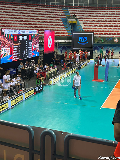 Volley-ball : Demi-finale CAN Tunisie - Maroc 3-1