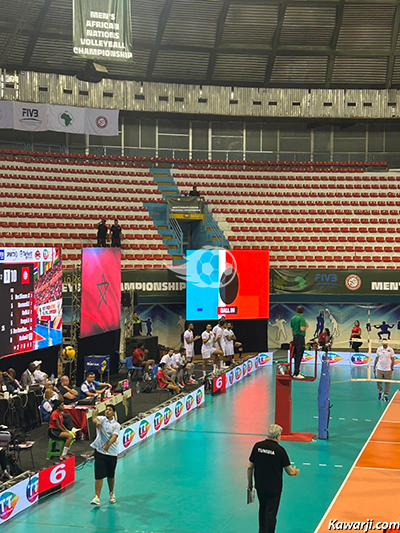 Volley-ball : Demi-finale CAN Tunisie - Maroc 3-1