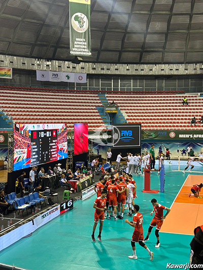 Volley-ball : Demi-finale CAN Tunisie - Maroc 3-1