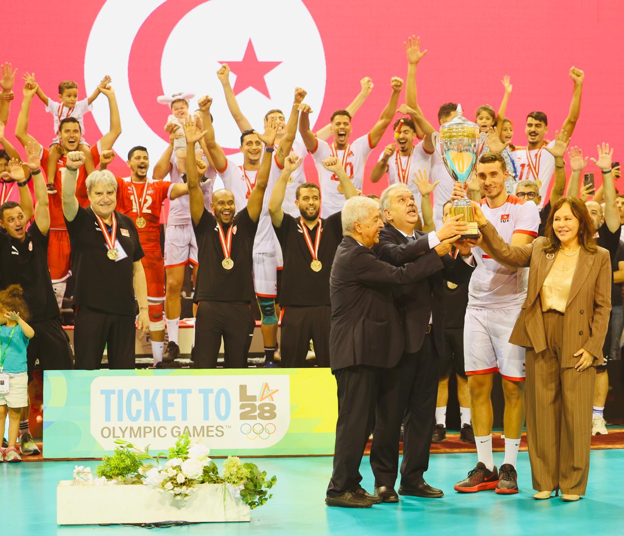 Finale CAN 2026 Volley-ball : Tunisie - Cameroun 3-0