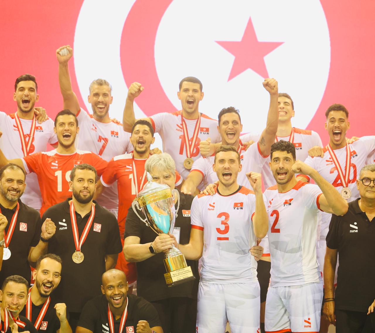 Finale CAN 2026 Volley-ball : Tunisie - Cameroun 3-0