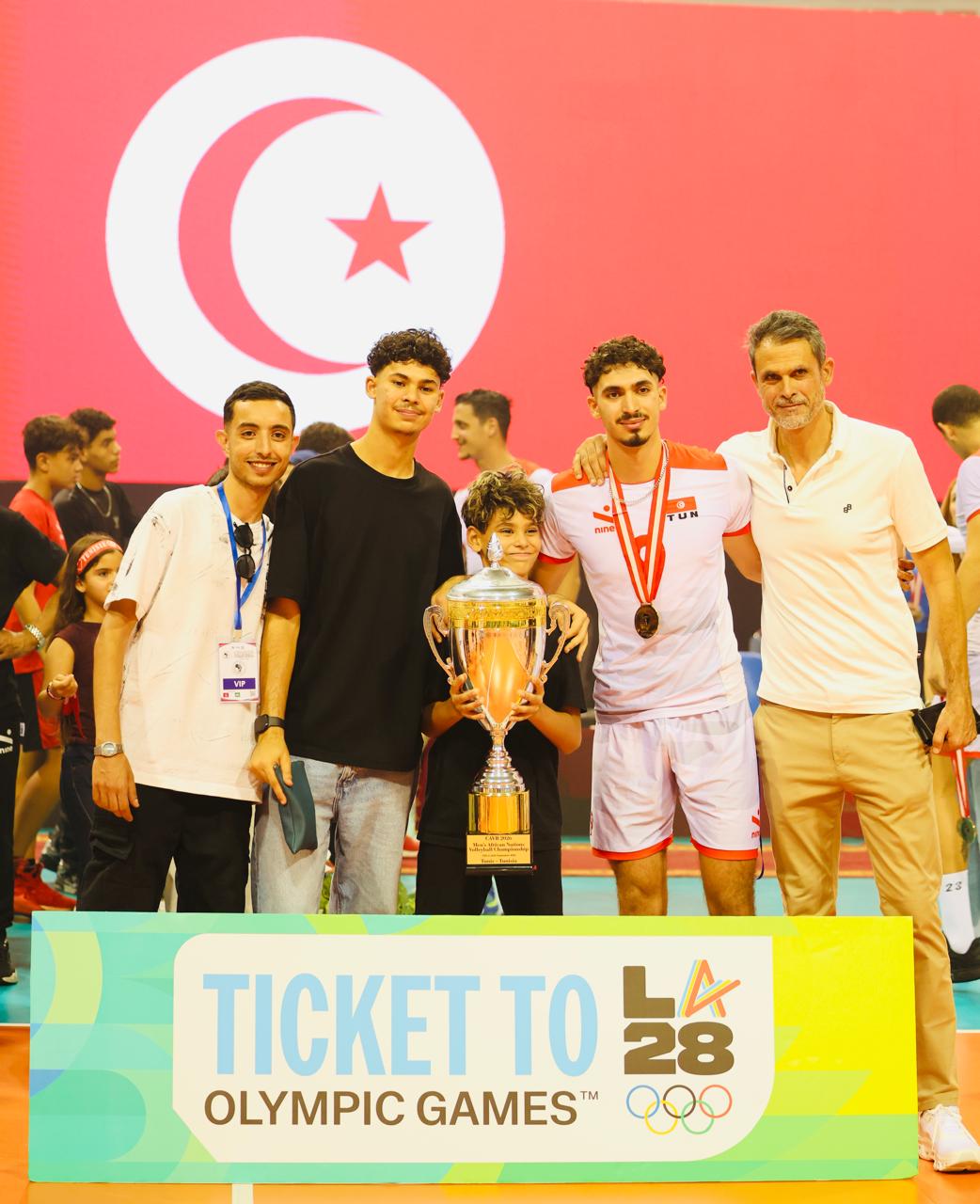 Finale CAN 2026 Volley-ball : Tunisie - Cameroun 3-0
