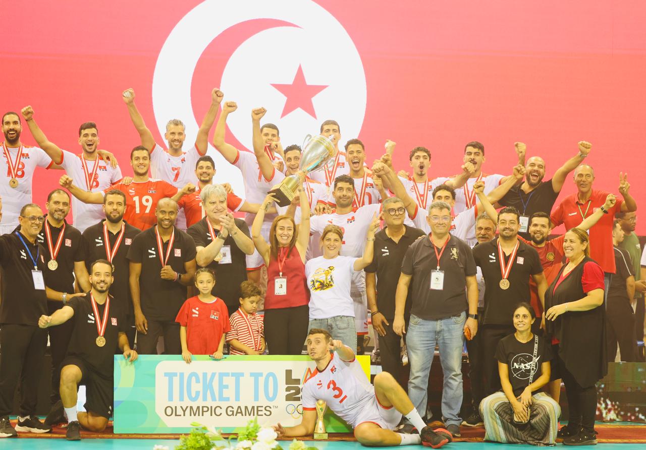 Finale CAN 2026 Volley-ball : Tunisie - Cameroun 3-0
