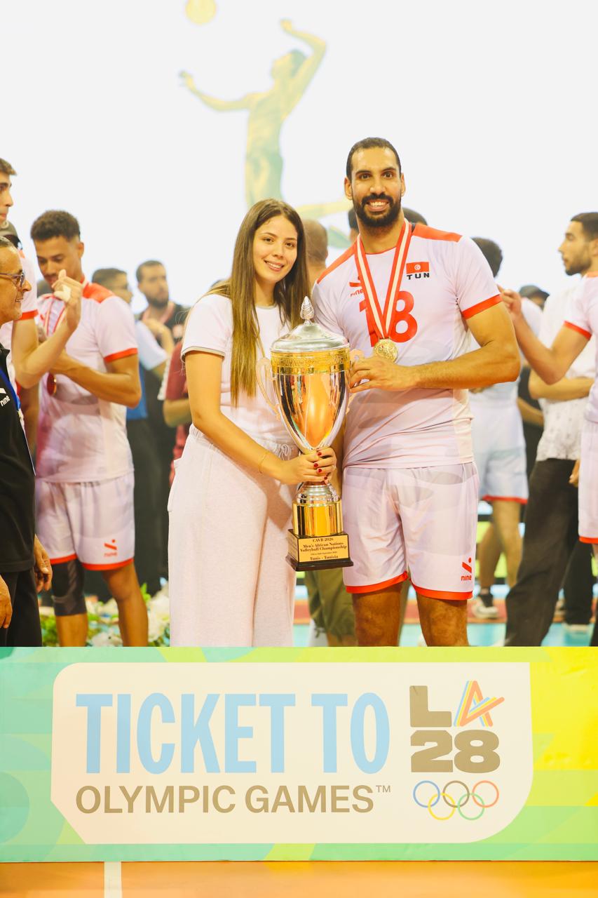 Finale CAN 2026 Volley-ball : Tunisie - Cameroun 3-0