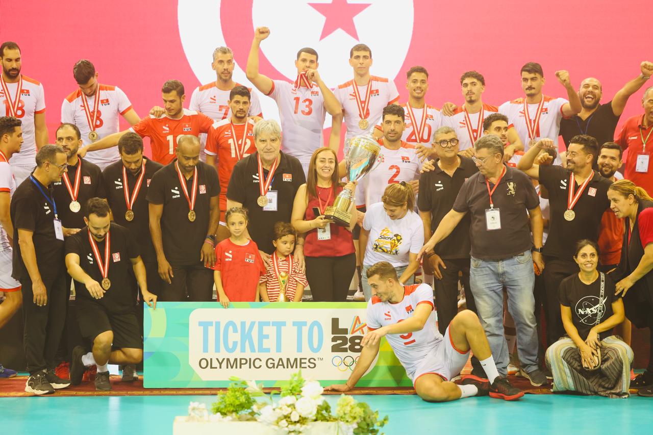 Finale CAN 2026 Volley-ball : Tunisie - Cameroun 3-0