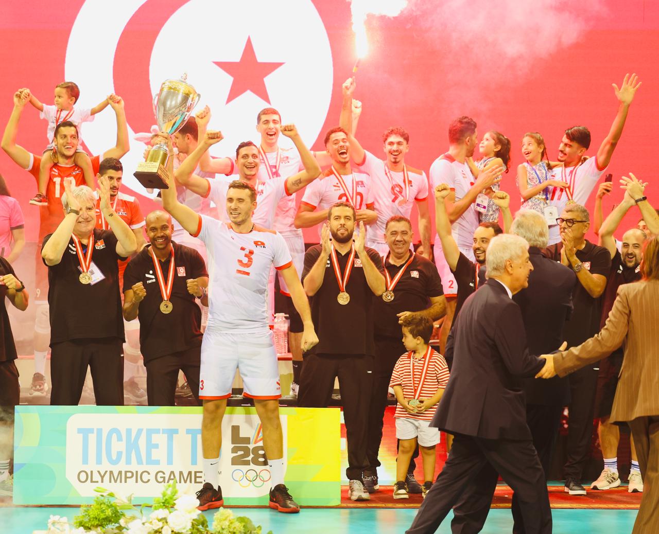 Finale CAN 2026 Volley-ball : Tunisie - Cameroun 3-0