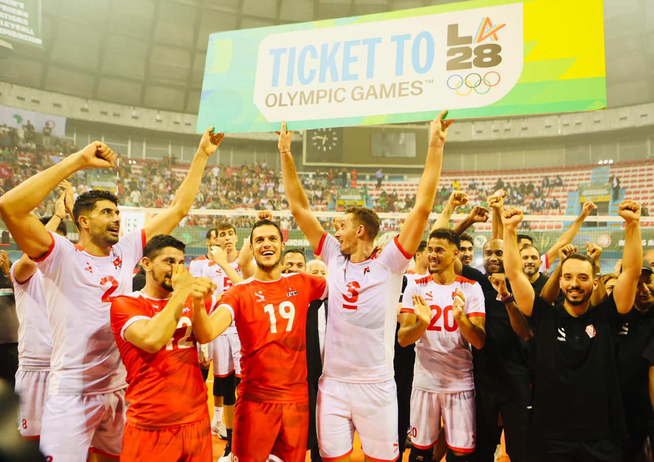 Finale CAN 2026 Volley-ball : Tunisie - Cameroun 3-0