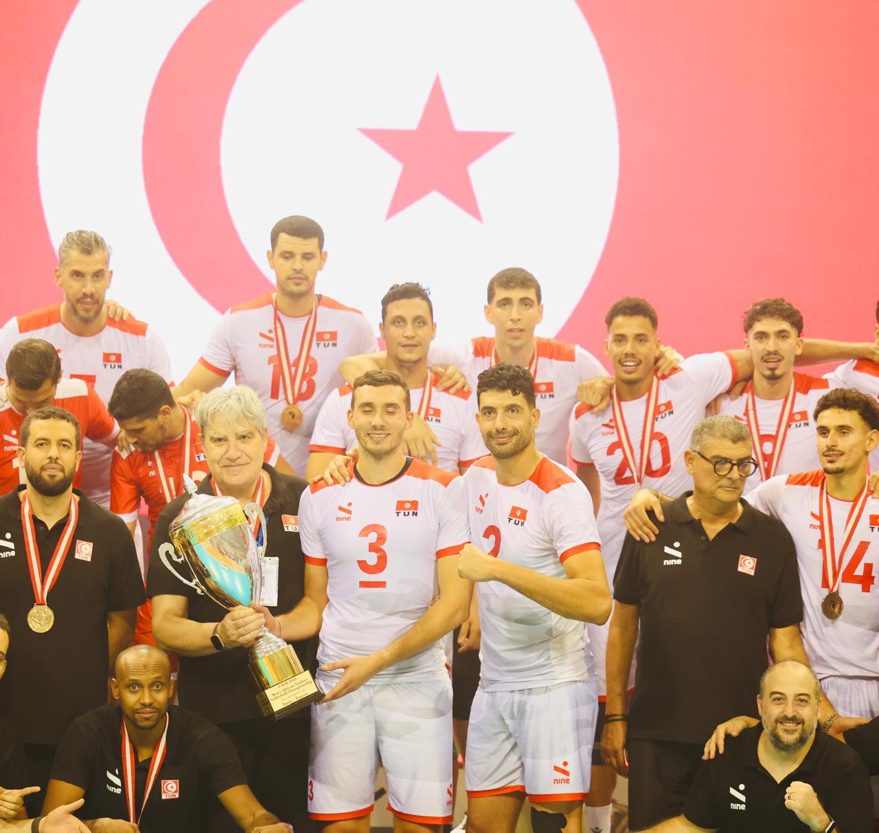 Finale CAN 2026 Volley-ball : Tunisie - Cameroun 3-0