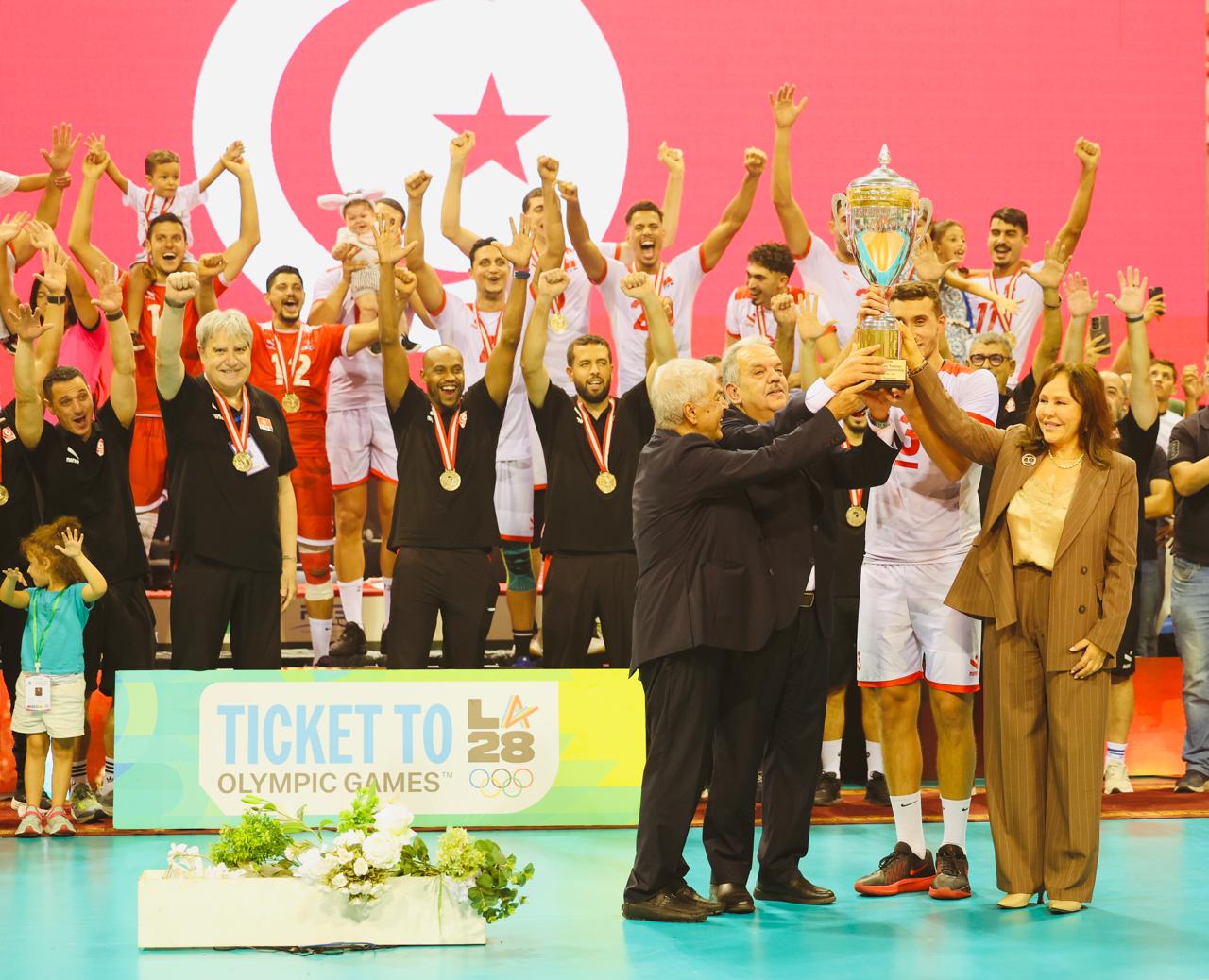 Finale CAN 2026 Volley-ball : Tunisie - Cameroun 3-0
