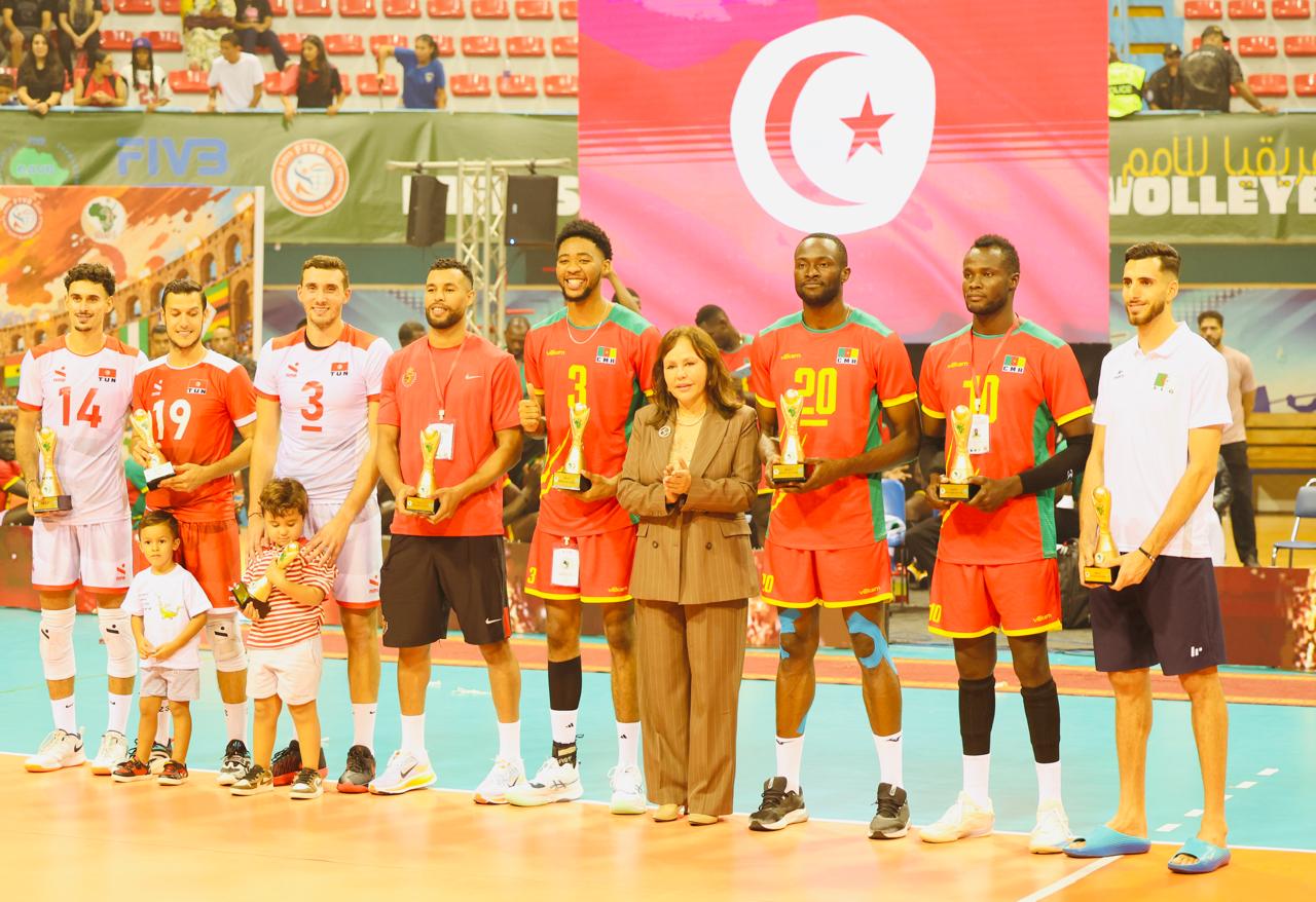 Finale CAN 2026 Volley-ball : Tunisie - Cameroun 3-0