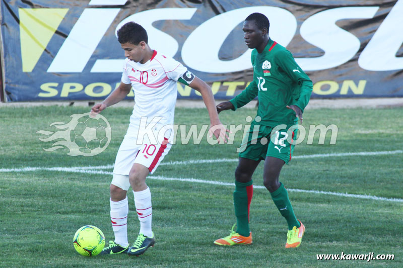 CAN 2013 U17 : Tunisie - Burkina Faso 3-0