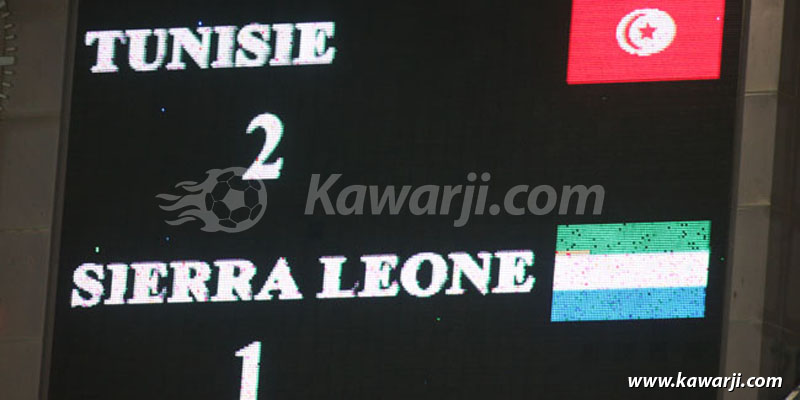 Elimin. CM 2014 : Tunisie - Sierra Leone 2-1