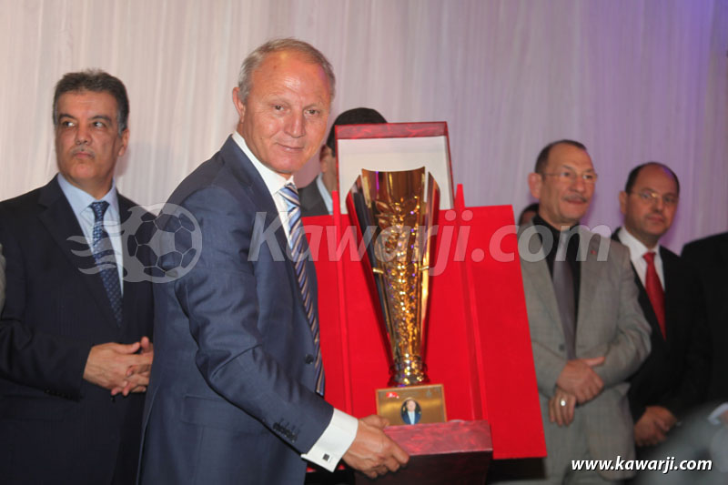 CSS : Remise trophees Champion Tunisie 2013