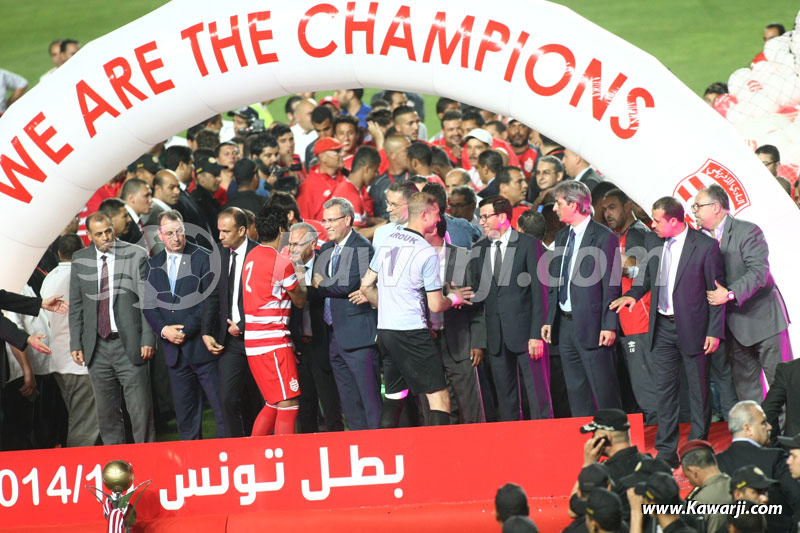 [2014-2015] Club Africain : Remise Trophée championnat